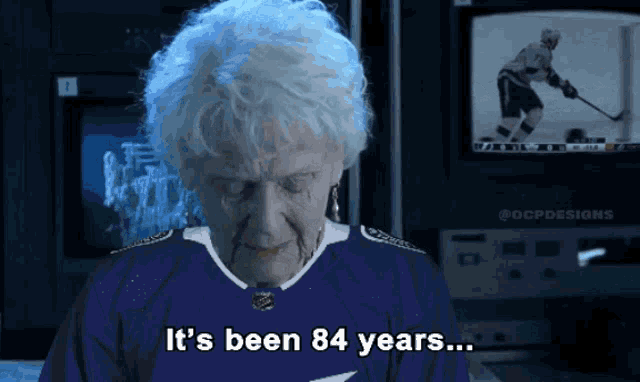 84 years Tampa 84 years Lightning GIF