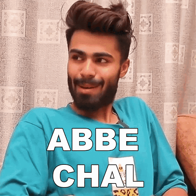 Abbe Chal Rahul Jha GIF