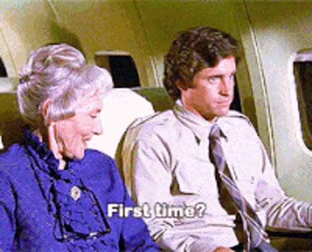 Airplane First Time GIF
