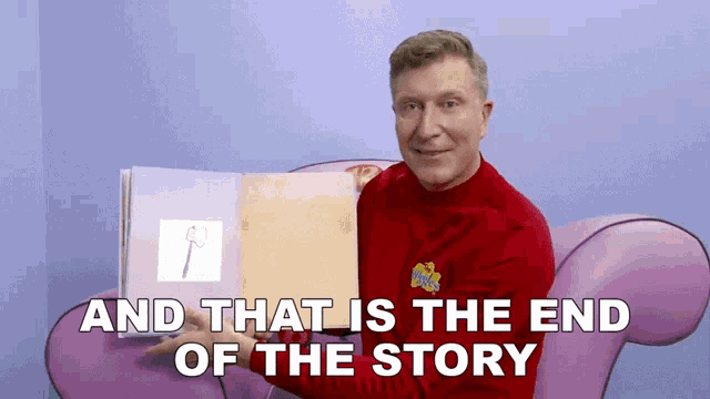 And That Is The End Of The Story Simon Wiggle GIF