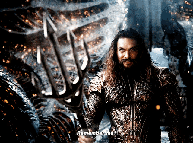 Aquaman Remember Me GIF