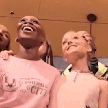 Ariana Grande Cynthia Erivo GIF