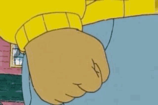 Arthur Fist GIF