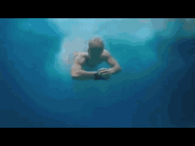 Atlantis Swimming GIF