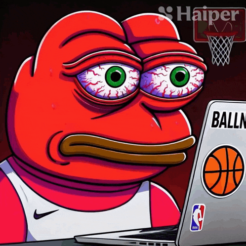 Balln Red Pepe GIF