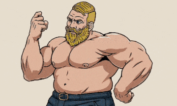 Based Chad Sigma Grind GIF