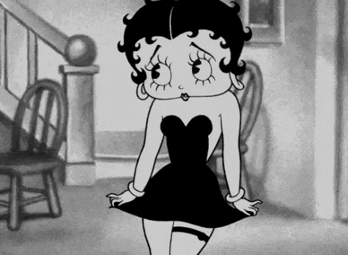 Betty Boop Dress GIF