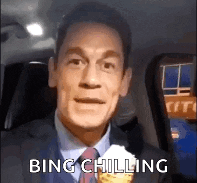 Bing Chilling GIF