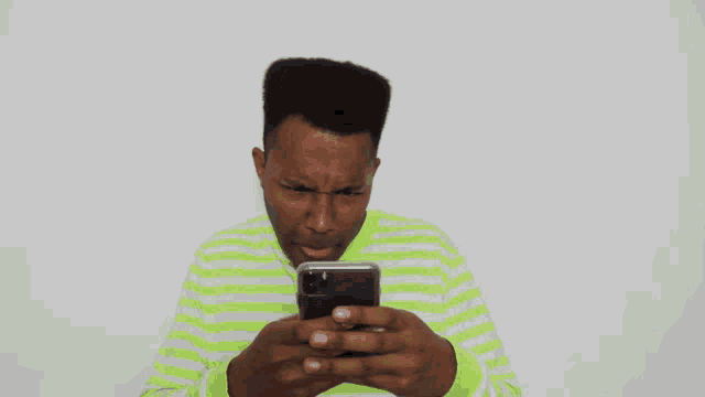 Black Prez Texting GIF