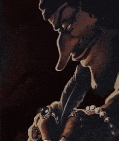 Blackbeard Writing GIF