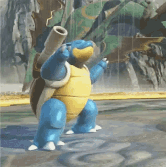 Blastoise Water GIF