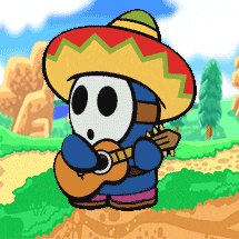 Blue Mexican Shy Guy Blue Shy Guy GIF