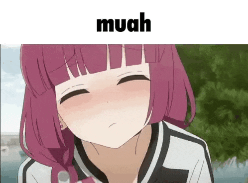 Bocchi Kiss GIF