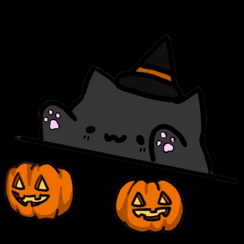 Bongo Cat Pumpkin Bongo GIF