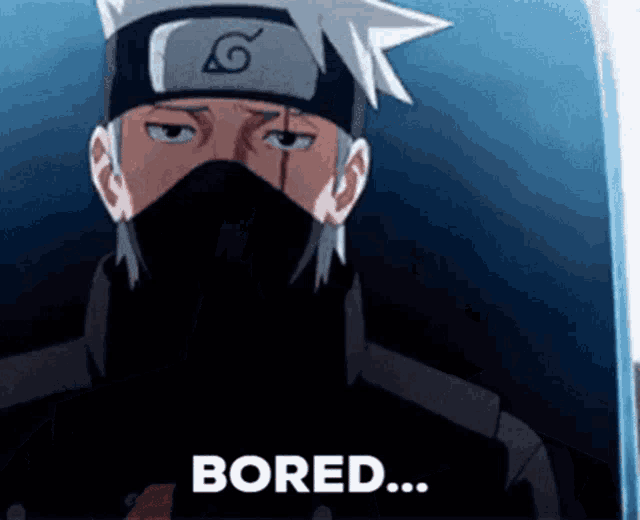 Bored Anime GIF