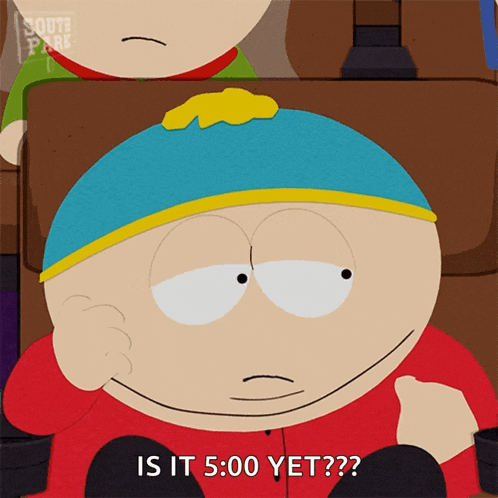 Bored Eric Cartman GIF