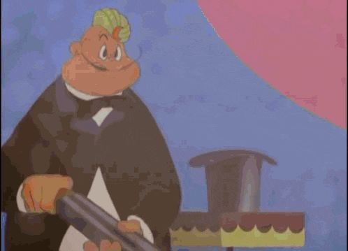 Bugs Bunny Cigar Explosion Explode GIF