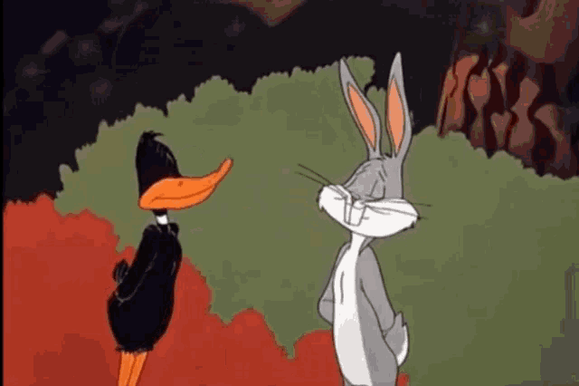 Bugs Bunny Daffy Duck GIF