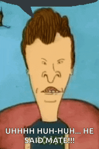 Butthead Laughing GIF