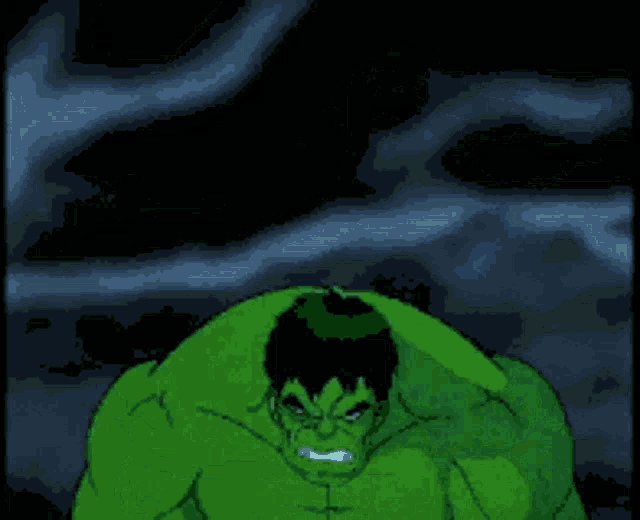 Cartoon Hulk GIF