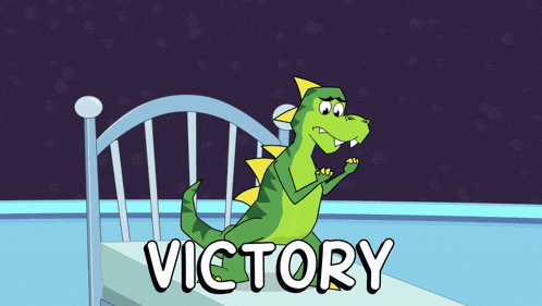 Cartoon Win GIF