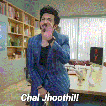 Chal Jhooti GIF