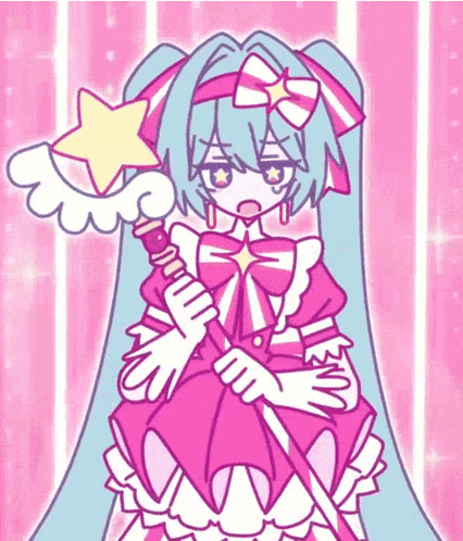 Channel Castation Magical Girl Miku GIF