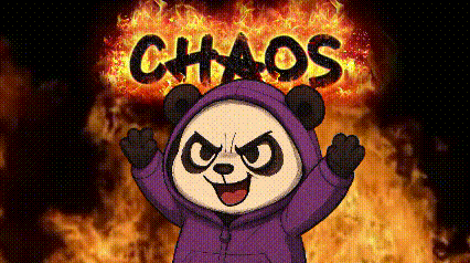 Chaos Panda GIF
