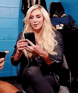 Charlotte Flair Reading GIF