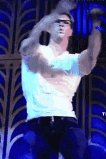 Chris Hemsworth Victory Dance GIF