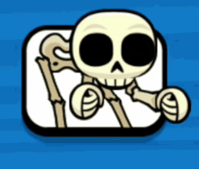 Clash Royale Skeleton GIF