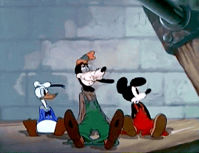 Clock Cleaners Shake Head GIF