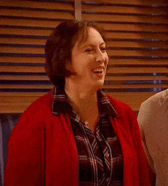 Comedian-miranda-hart England GIF