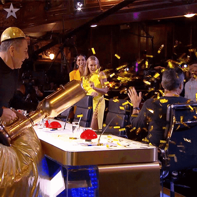 Confetti Cannon David Wailiams GIF