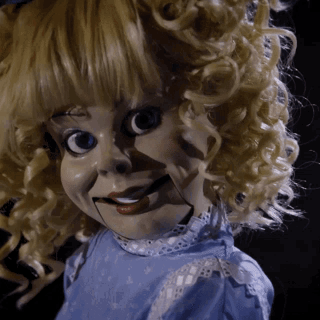 Creepy Doll GIF