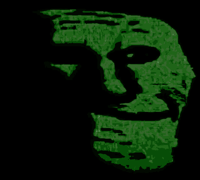 Cursed Troll Face GIF
