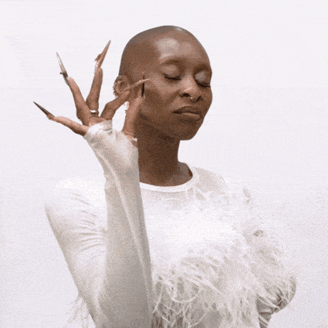 Cynthia Erivo Clock GIF