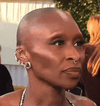 Cynthia Erivo Golden Globes GIF