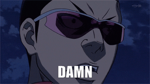 Damn Anime GIF