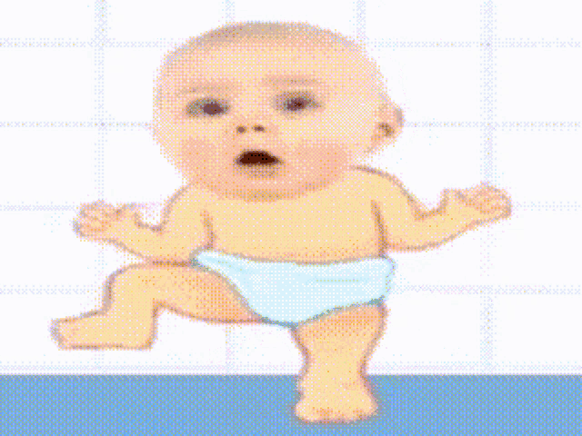 Dancing Baby Vibing GIF