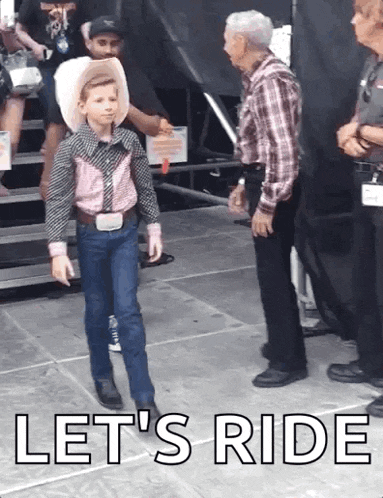 Dancing Boy Cowboy GIF