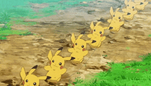 Dancing Pikachu GIF