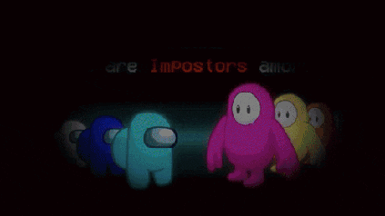 Death Battle Among Us Vs Fall Guys GIF