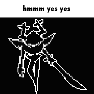 Deltarune Roaring Knight GIF