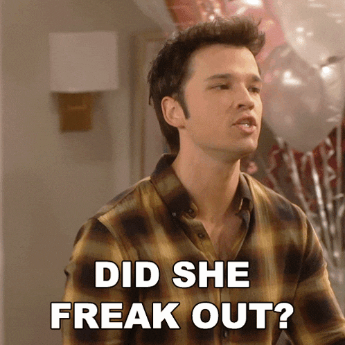 Did She Freak Out Freddie GIF