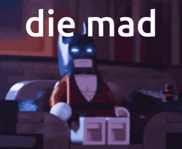 Die Mad Batman GIF