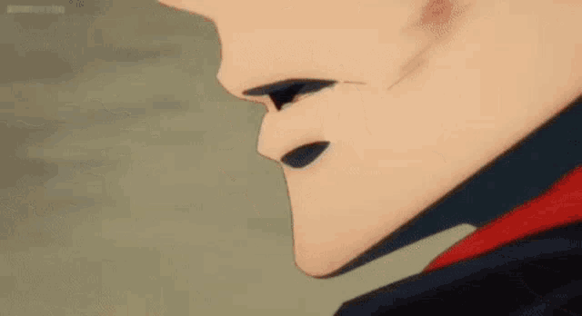 Drooling Itadori GIF