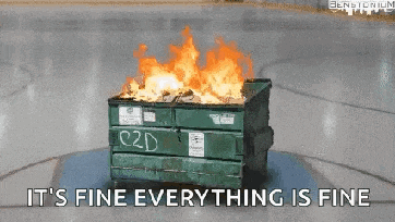 Dumpster Fire GIF