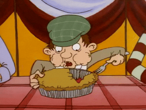 Eating Pie Gif