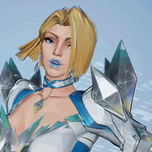 Emma Frost Wink GIF